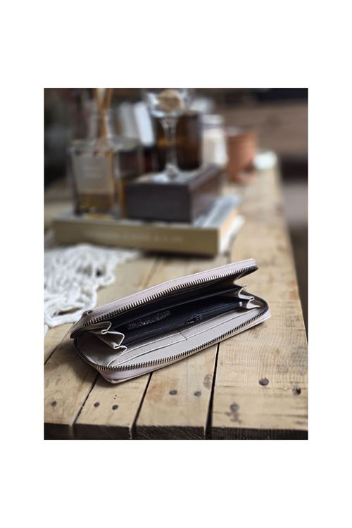 Vizon Dokulu Slim Kartlık Detaylı Cüzdan