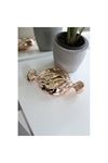 Rose Gold Mika Şeker Görünümlü Zincirli Omuz Çantası