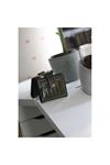 Kadın Haki Kroko Desenli Kartlık Detaylı Kare Cüzdan